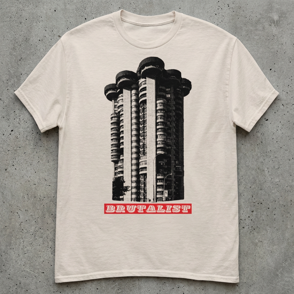Torres Blancas Madrid | Brutalist Architecture Art T-Shirt