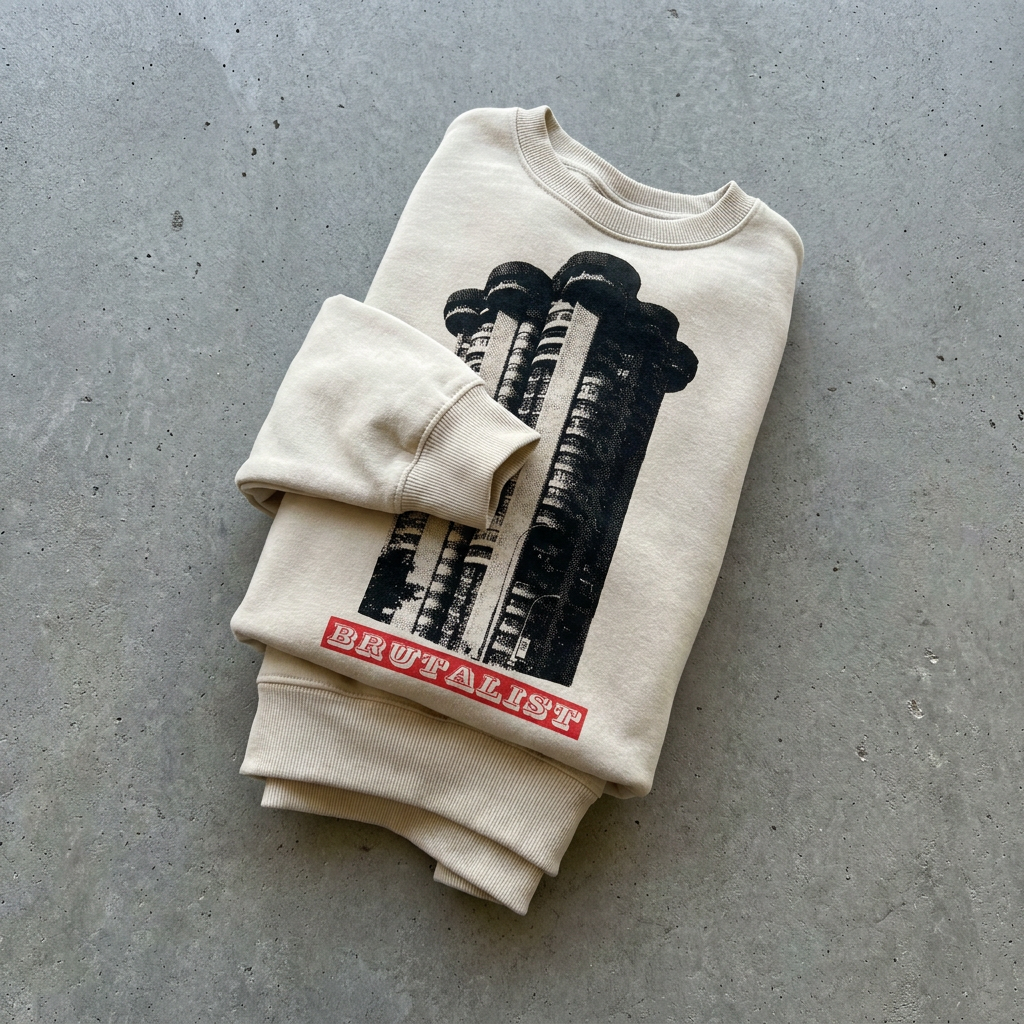Torres Blancas | Madrid Brutalist Architecture Art Sweatshirt