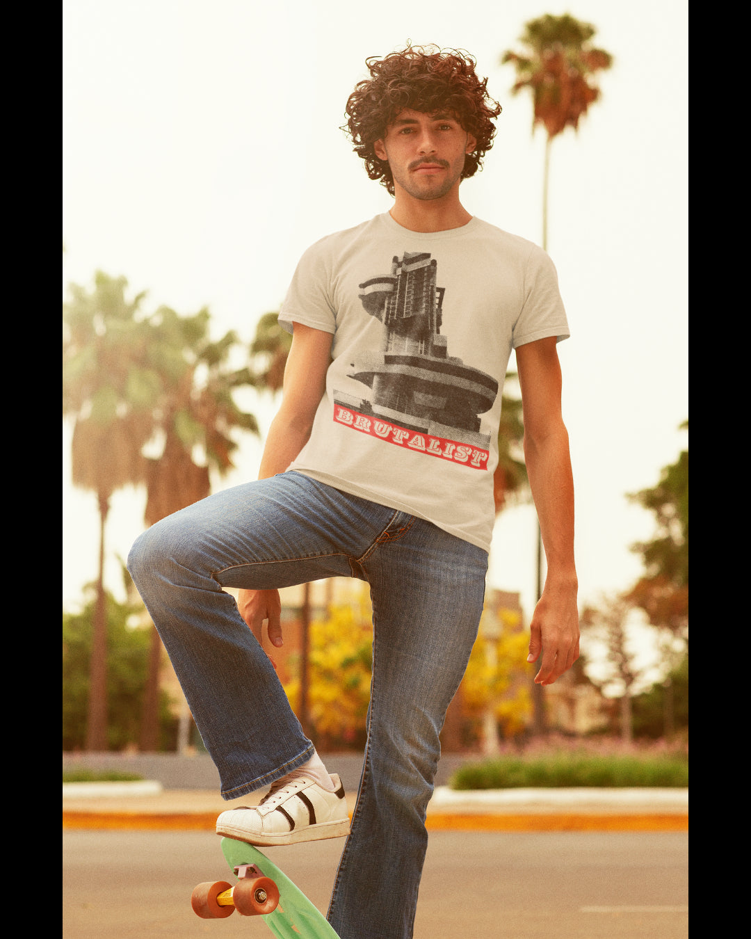 Brutalist Architecture | Casa del Portuale Naples | Unisex T-Shirt