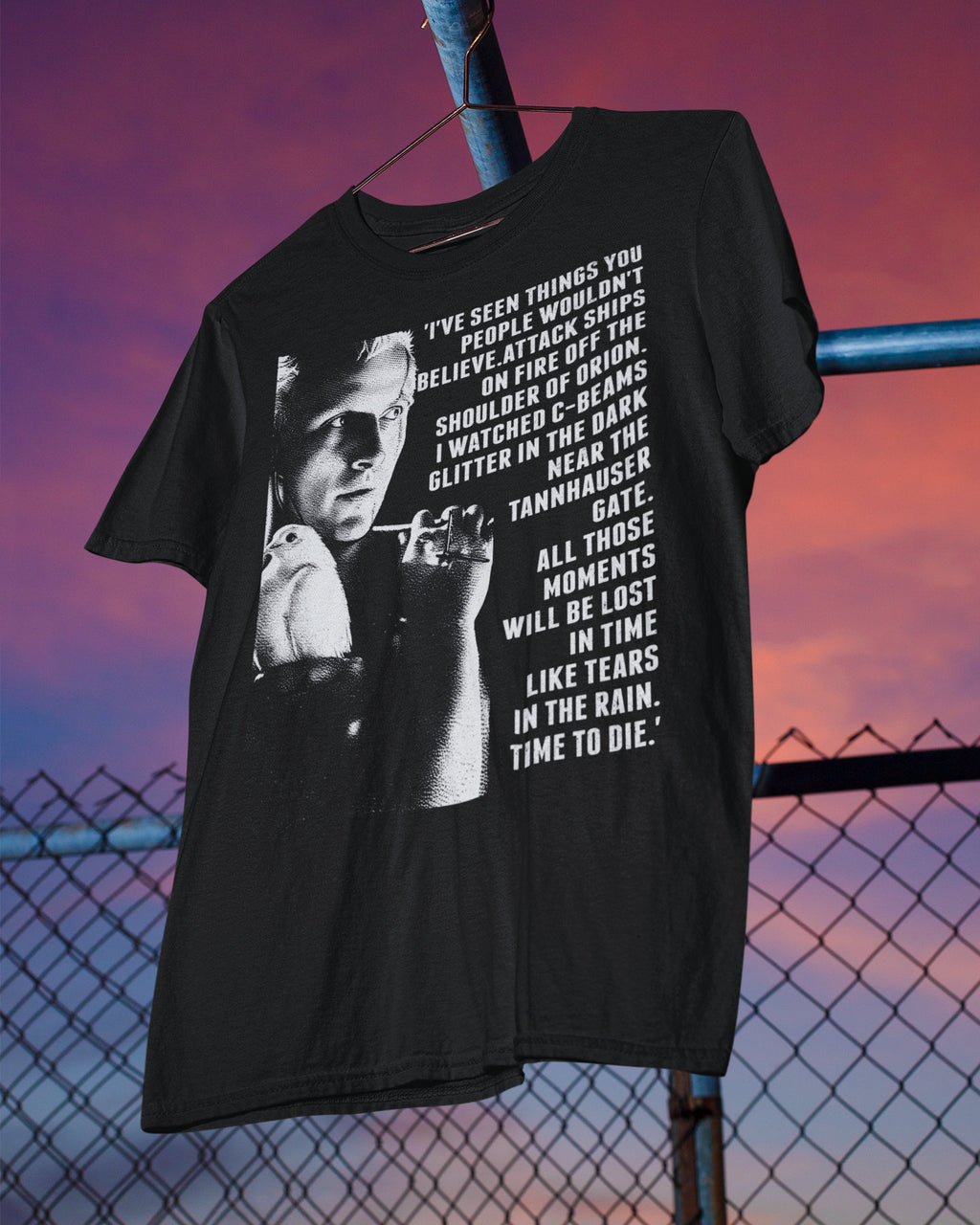 Blade Runner Roy Batty "Tears in Rain" T-Shirt 