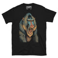 Colorful Mandrill Baboon Pop Art Design | Fierce Jungle Expression | Unisex T-Shirt