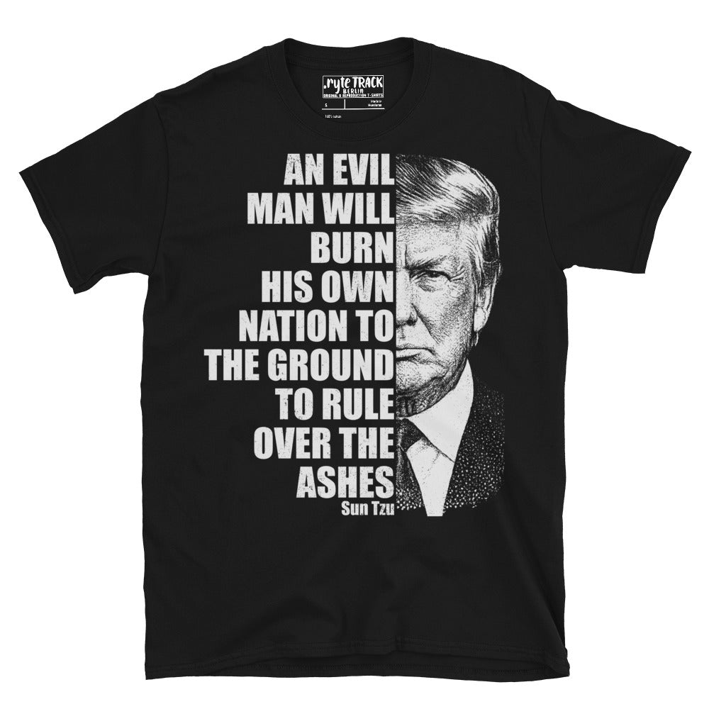 ProducBlack Graphic Anti-Trump Political Protest T-Shirtt mockup