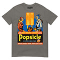 1930s Popsicle advertisement featuring Buck Rogers. Vintage comic art meets retro American advertising in this restored public domain sci-fi classic.