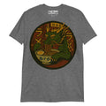 Dragon Eating Ramen Noodles T-Shirt – Fantasy lover gift, anime food humor tee, quirky novelty graphic shirt for adults.