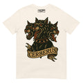Greek mythology Cerberus tattoo art inspired by classic American traditional tattoo style T-Shirt