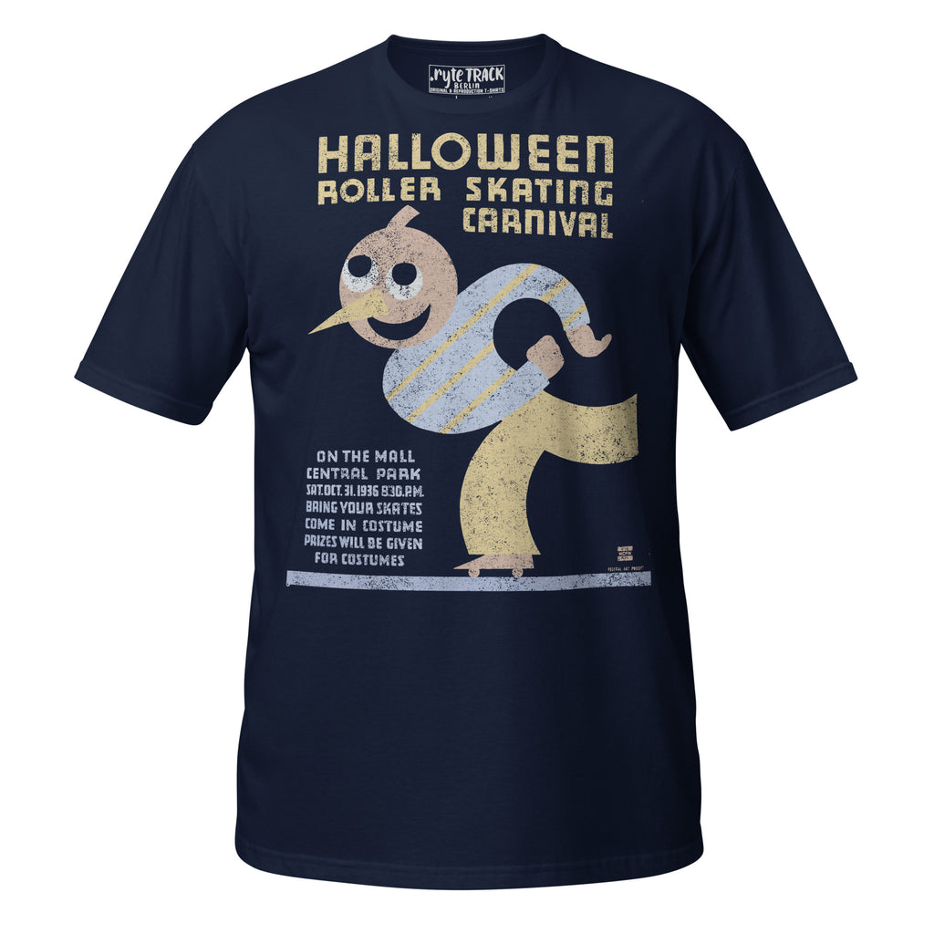 navy color HAlloween T-Shirt