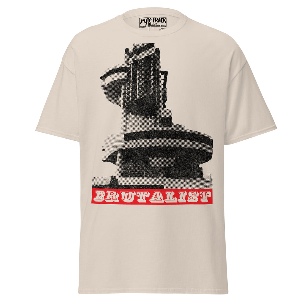 Brutalist Architecture, Casa del Portuale Naples T-Shirt Design