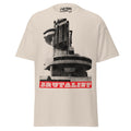 Brutalist Architecture, Casa del Portuale Naples T-Shirt Design