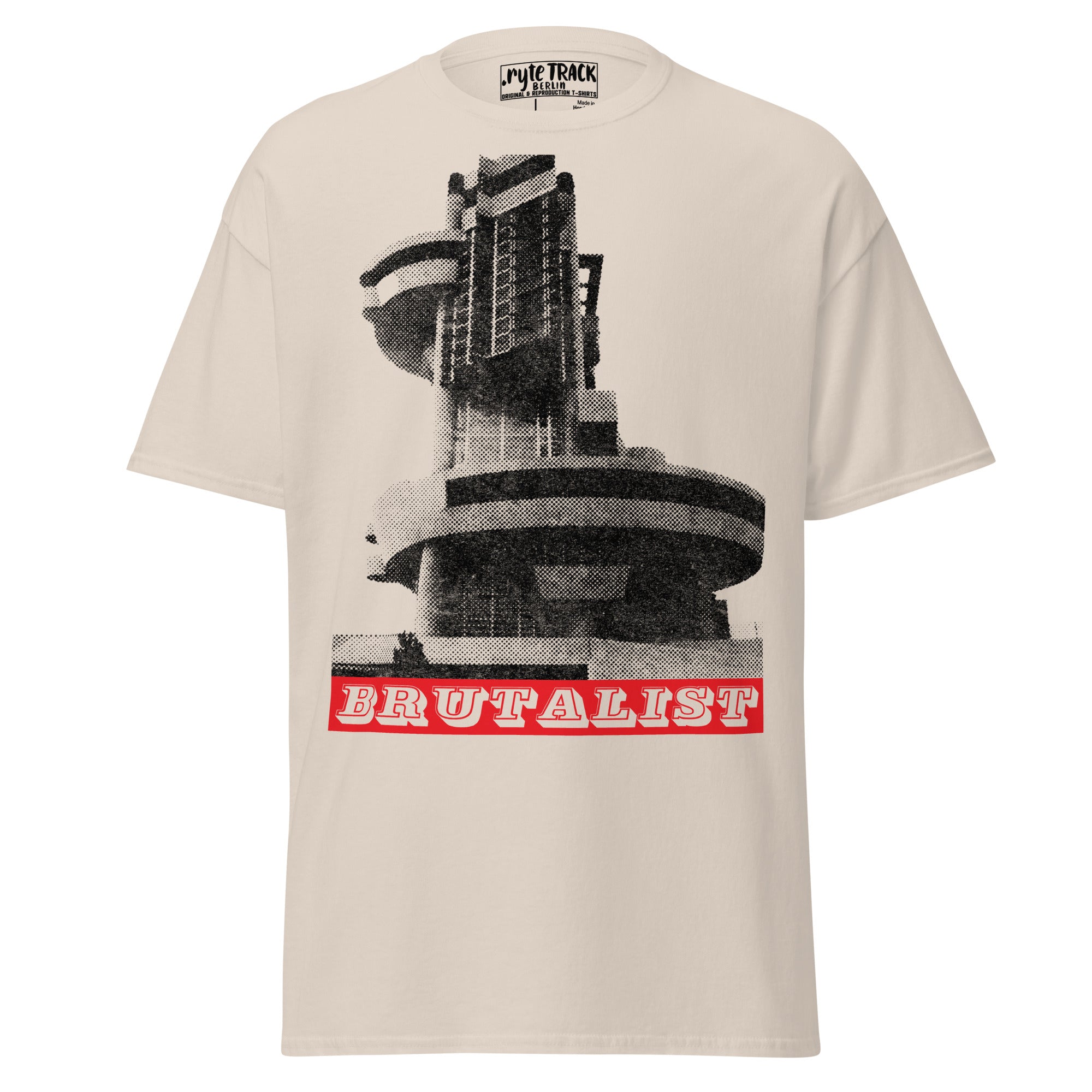 Brutalist Architecture, Casa del Portuale Naples T-Shirt Design