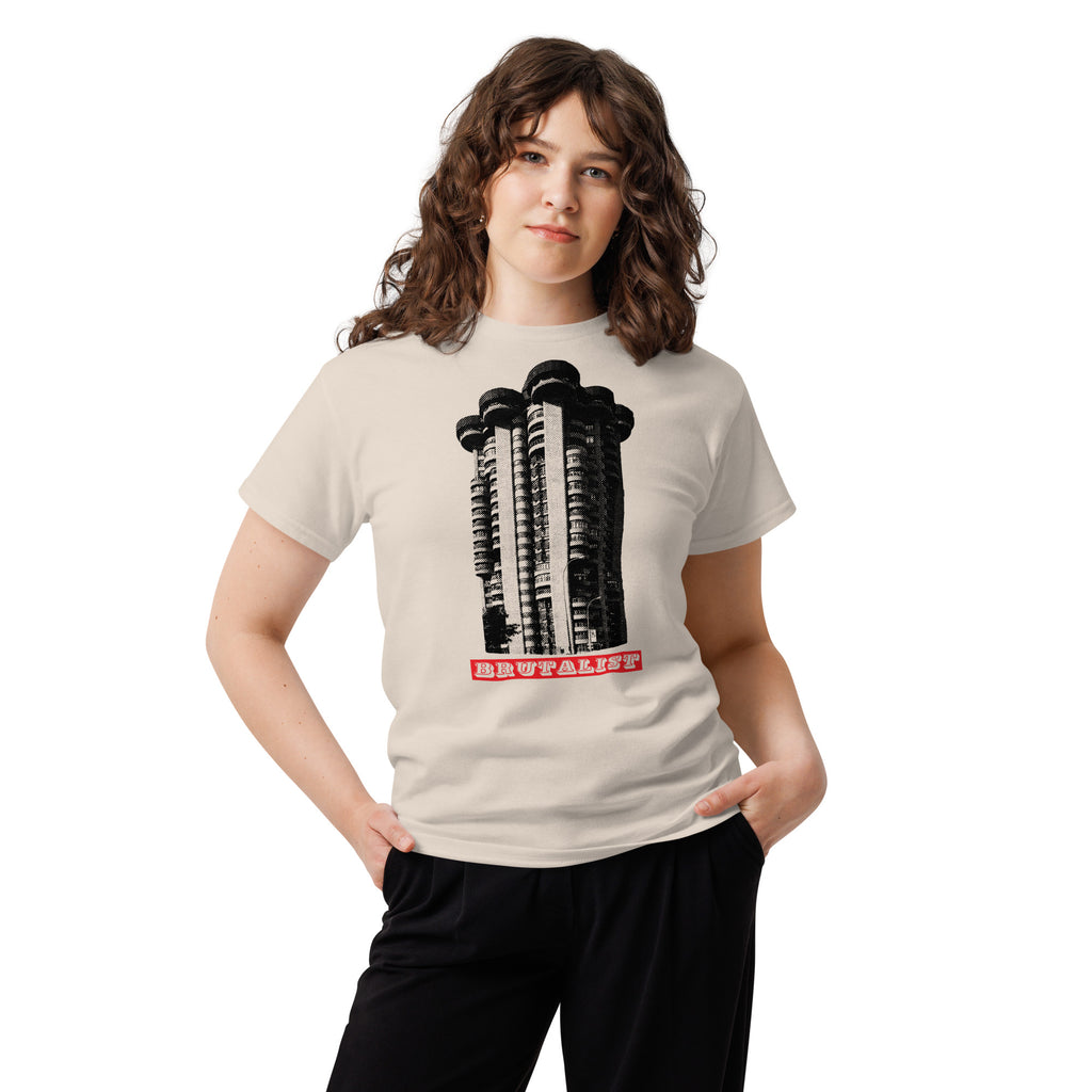 Torres Blancas Madrid | Brutalist Architecture Art T-Shirt