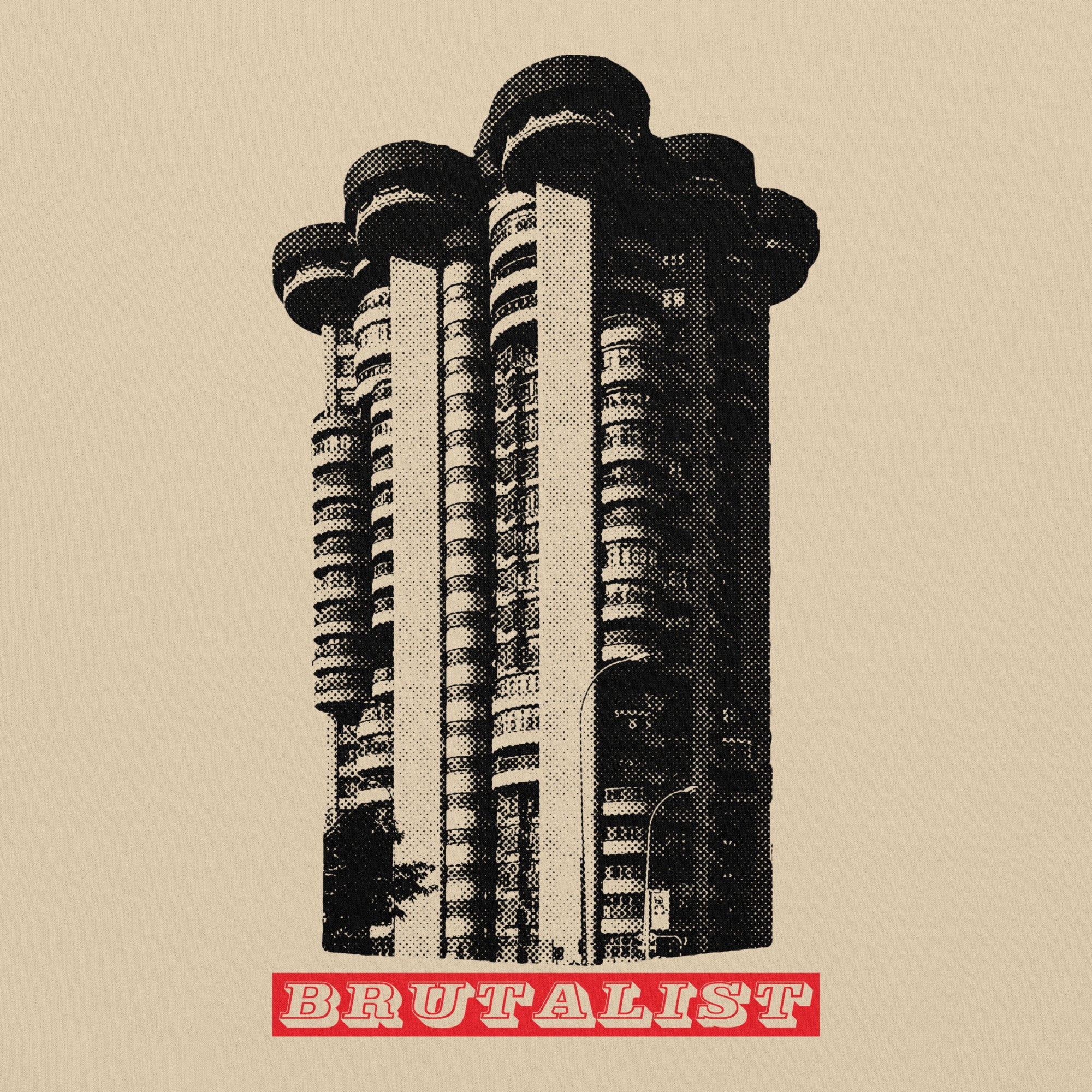 Torres Blancas | Madrid Brutalist Architecture Art Sweatshirt