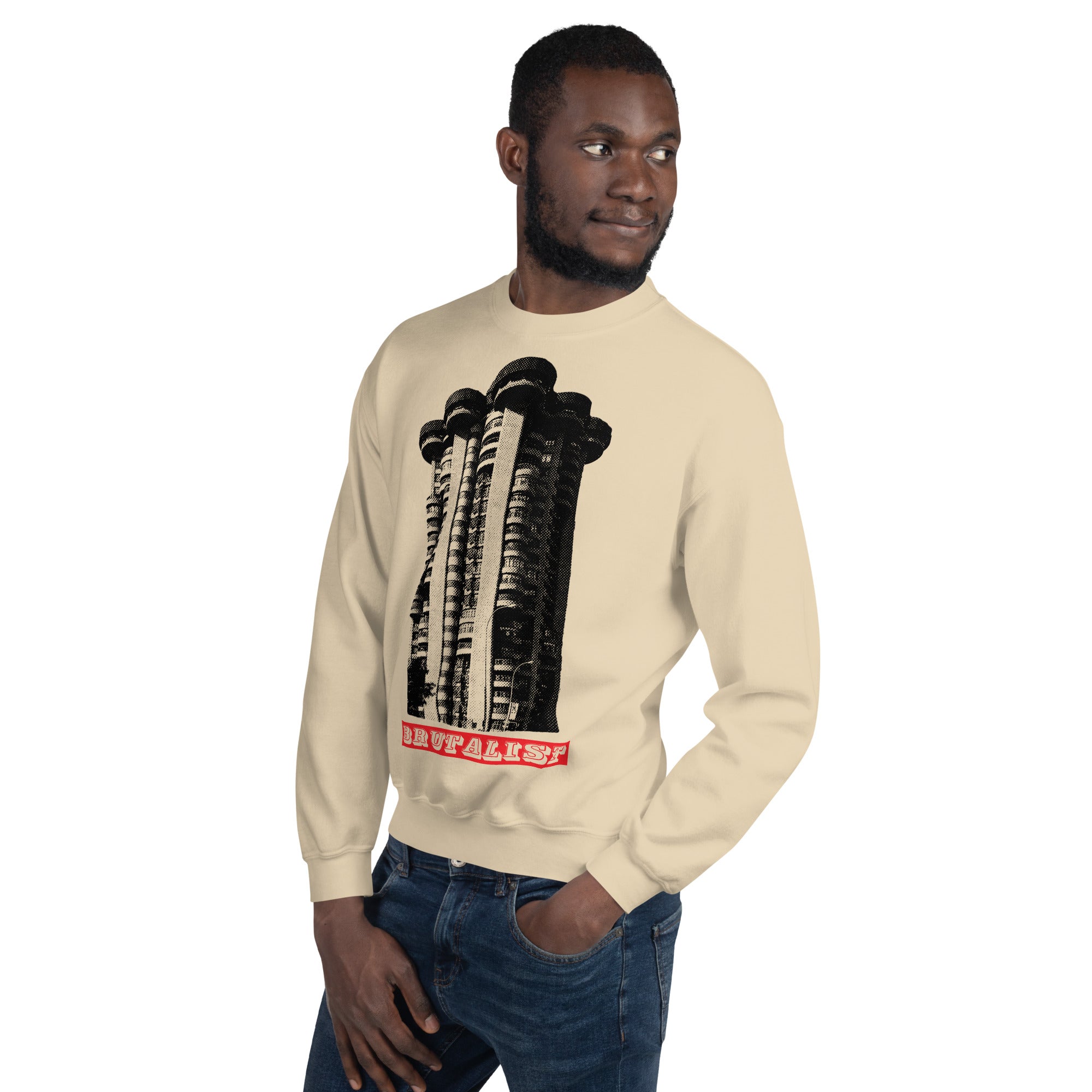 Torres Blancas | Madrid Brutalist Architecture Art Sweatshirt
